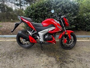 Kymco Visar 125 at Needham's Motorcycles Doncaster